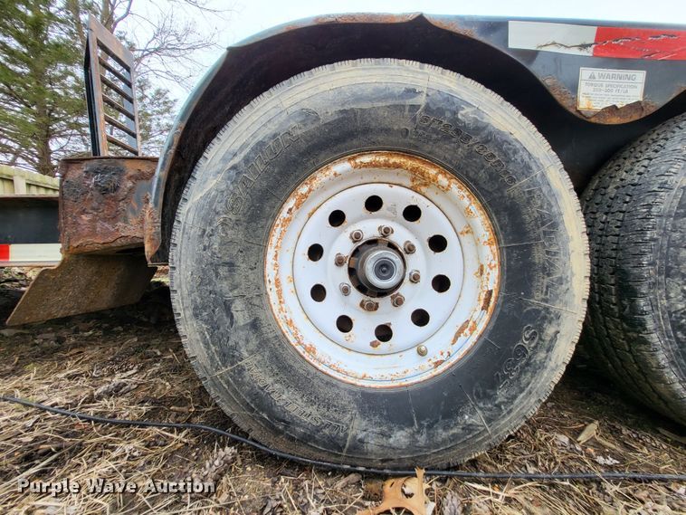 image for item DO3590 2013 Trail King TK14U  equipment trailer