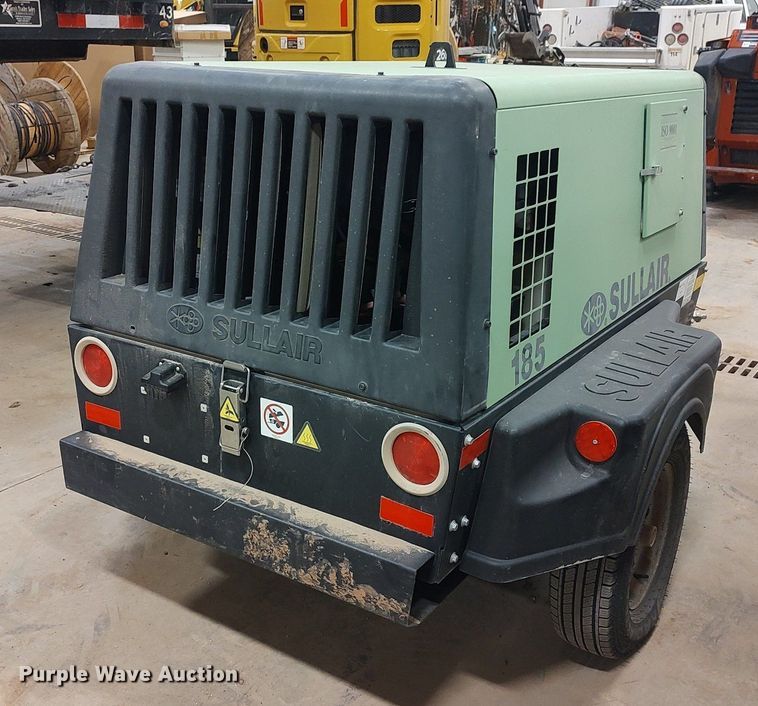 image for item DO3819 Sullair 185DPQ  air compressor
