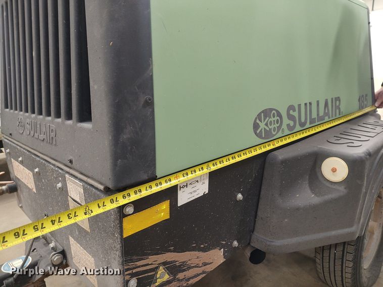 image for item DO3819 Sullair 185DPQ  air compressor