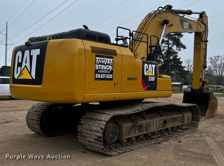 image for item DQ1984 2016 Caterpillar 336FL  excavator