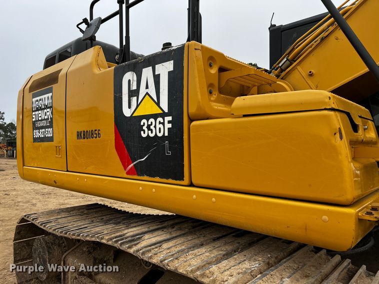 image for item DQ1984 2016 Caterpillar 336FL  excavator