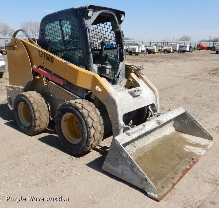 image for item DR4503 2010 Caterpillar 256C  skid steer loader