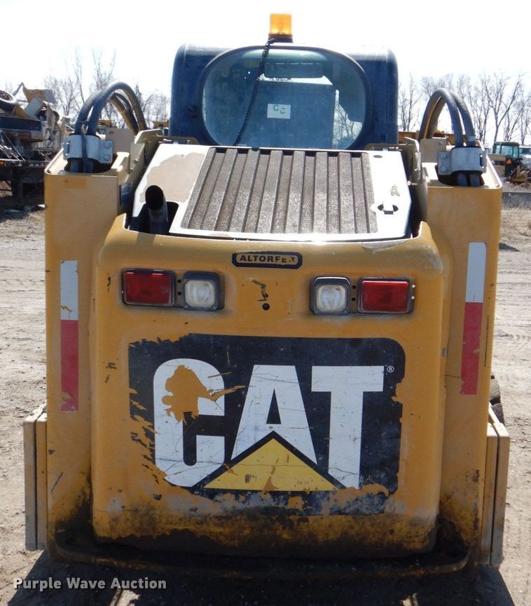 image for item DR4503 2010 Caterpillar 256C  skid steer loader