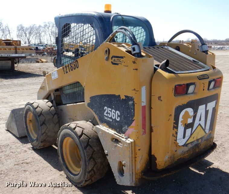 image for item DR4503 2010 Caterpillar 256C  skid steer loader