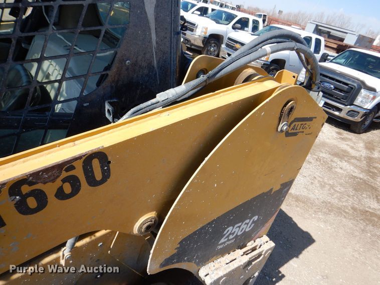 image for item DR4503 2010 Caterpillar 256C  skid steer loader