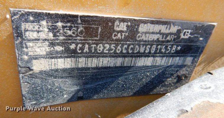 image for item DR4503 2010 Caterpillar 256C  skid steer loader