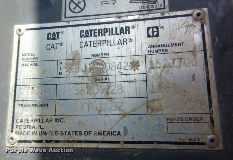 image for item DR4504 1999 Caterpillar 950G  wheel loader