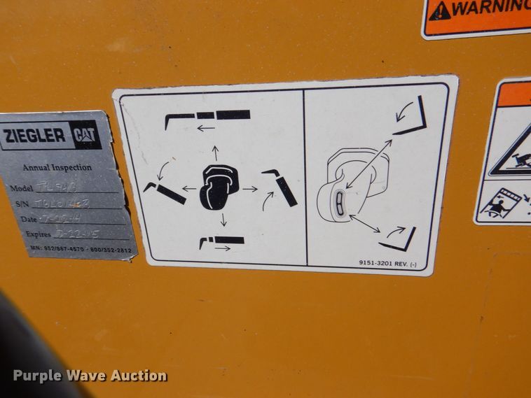 image for item DR4514 2008 Caterpillar TL943  telehandler