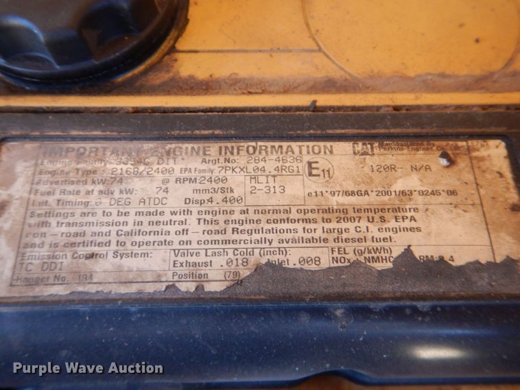 image for item DR4514 2008 Caterpillar TL943  telehandler