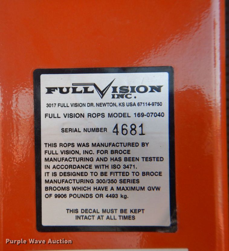 image for item DR4516 Broce RCT350  broom