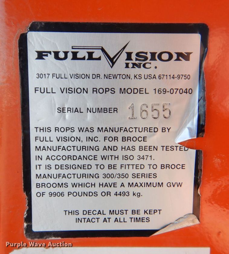 image for item DR4517 Broce RCT350  broom