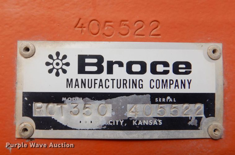 image for item DR4517 Broce RCT350  broom