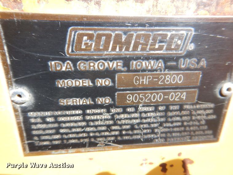 image for item DR4518 Gomaco GHP-2800  slipform paver