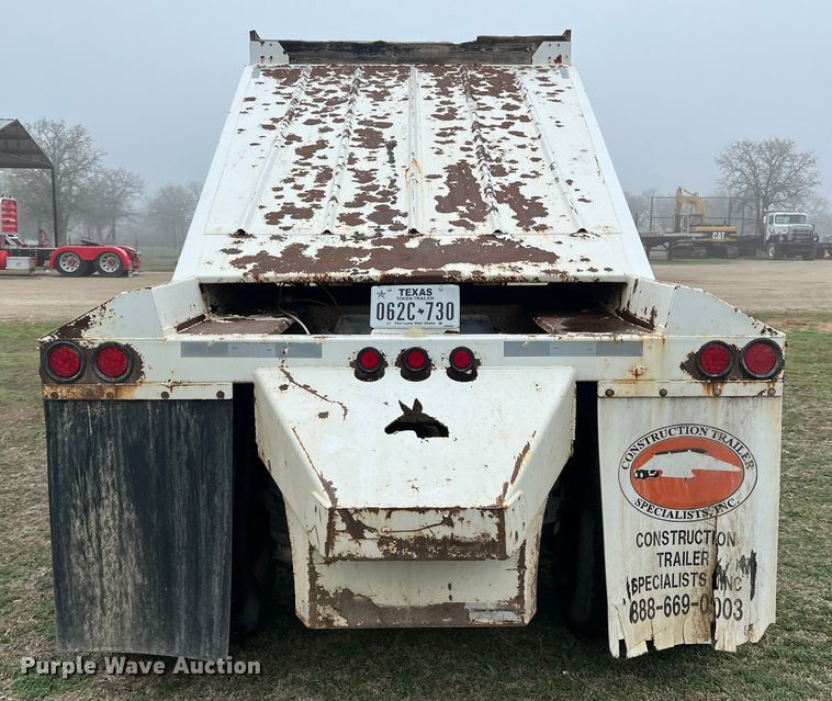 image for item DS2823 2009 CTS BDT-40  bottom dump trailer