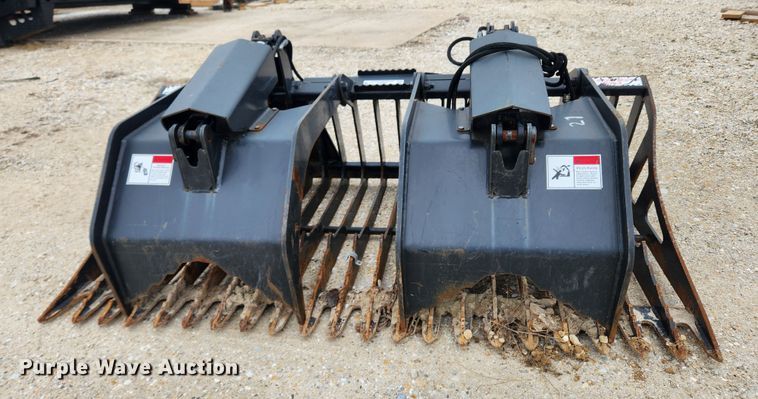 image for item JB9471 Stout  skid steer grapple bucket