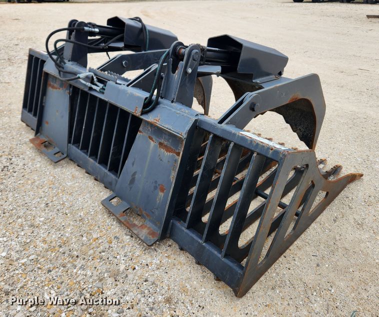 image for item JB9471 Stout  skid steer grapple bucket