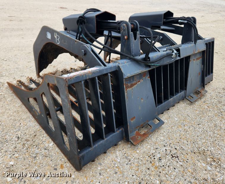 image for item JB9471 Stout  skid steer grapple bucket