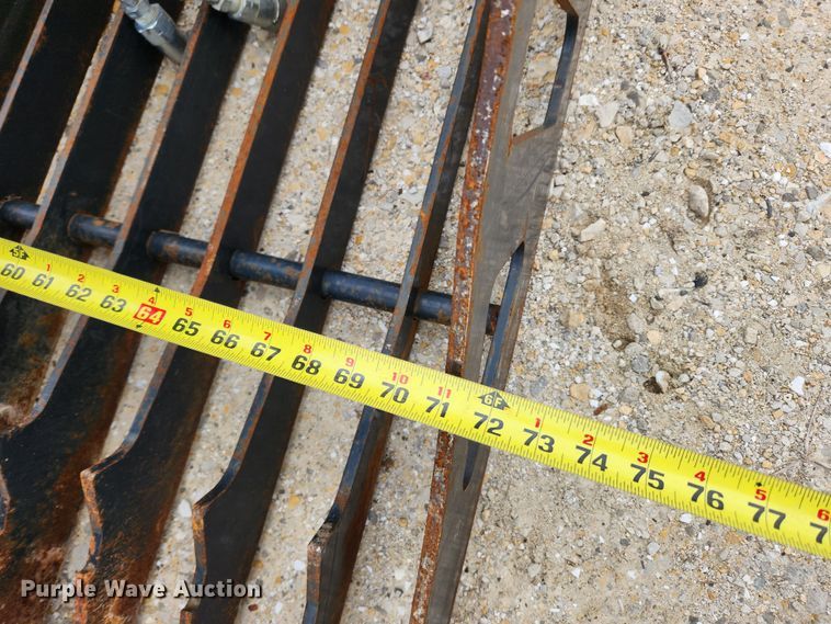 image for item JB9471 Stout  skid steer grapple bucket