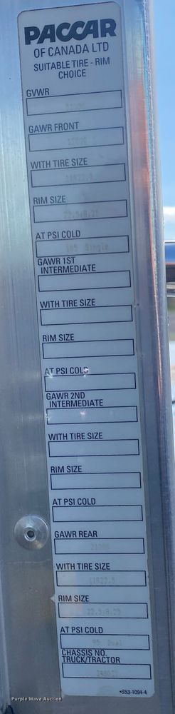 image for item KB9565 2013 Kenworth T370  utility / service truck