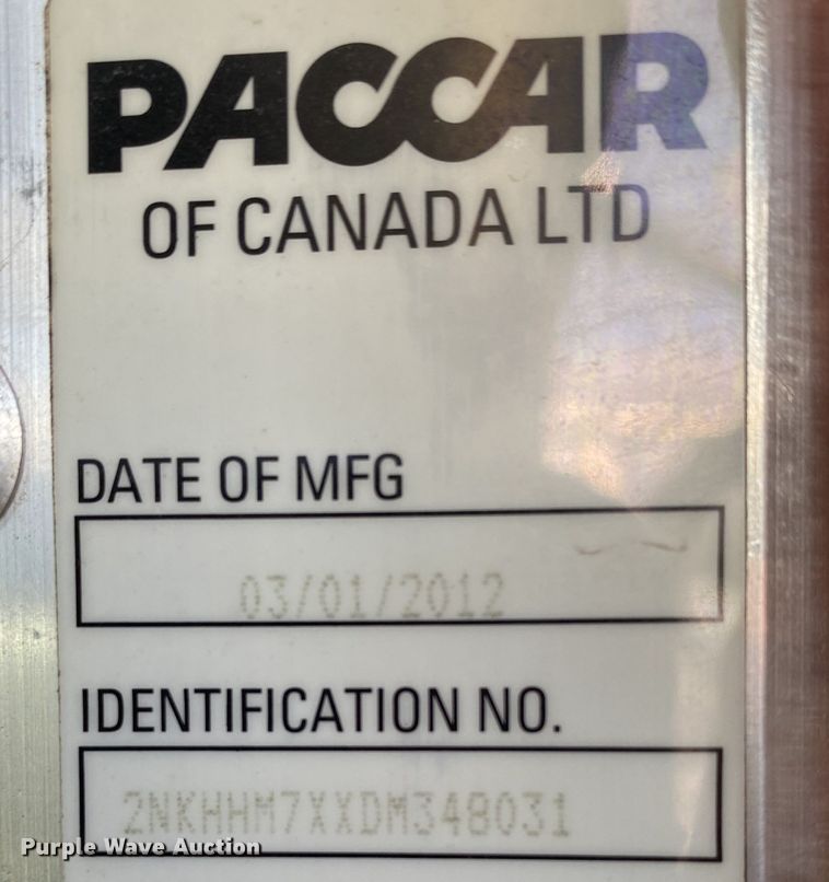 image for item KB9565 2013 Kenworth T370  utility / service truck