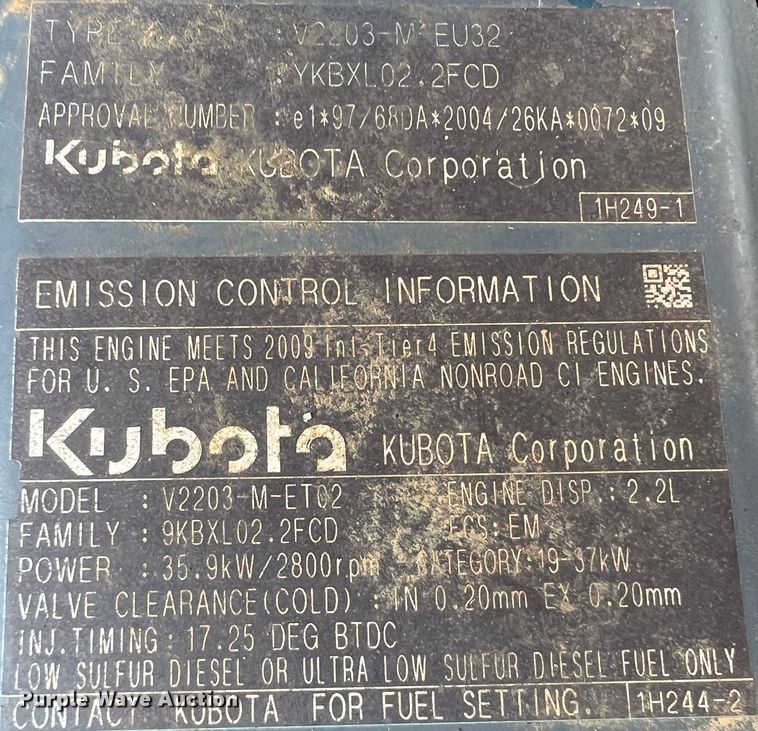 image for item KR9478 2010 Moffett M55  forklift