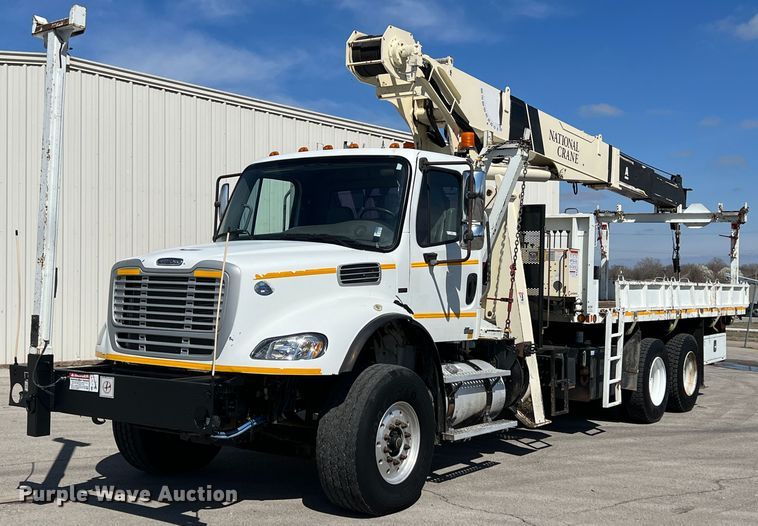 image for item KR9482 2010 Freightliner Business Class M2  crane truck