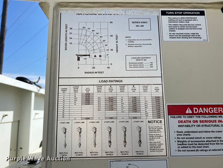 image for item KR9482 2010 Freightliner Business Class M2  crane truck