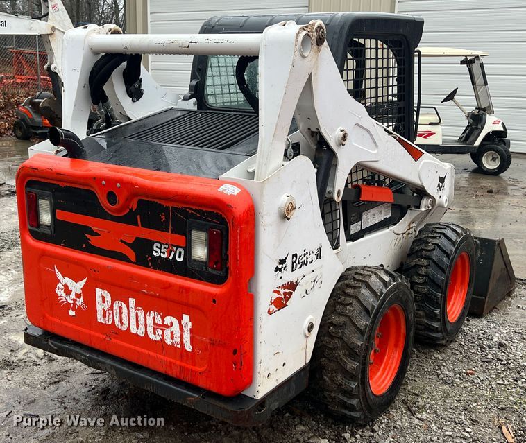 image for item KR9492 2018 Bobcat S570  skid steer loader