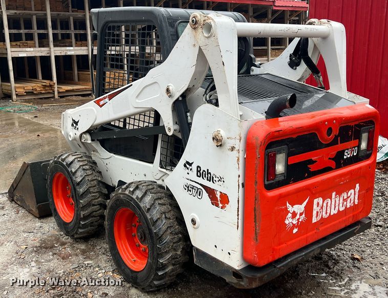 image for item KR9492 2018 Bobcat S570  skid steer loader