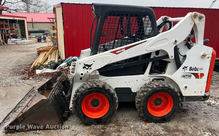 image for item KR9492 2018 Bobcat S570  skid steer loader