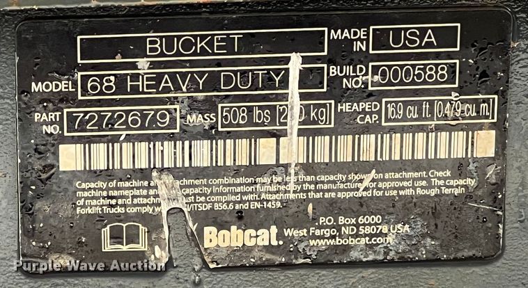 image for item KR9492 2018 Bobcat S570  skid steer loader