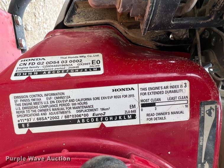 image for item KR9530 Tiger  plate compactor