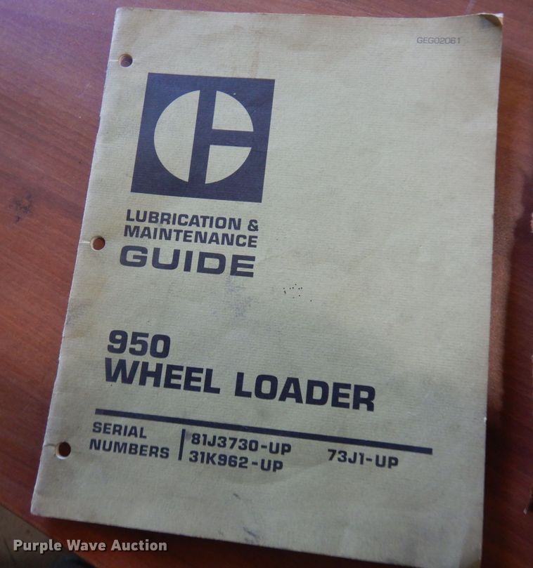 image for item KU9852 1969 Caterpillar 950  wheel loader