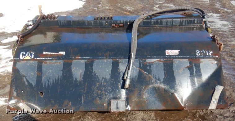 image for item KU9853 Caterpillar  skid steer sweeper