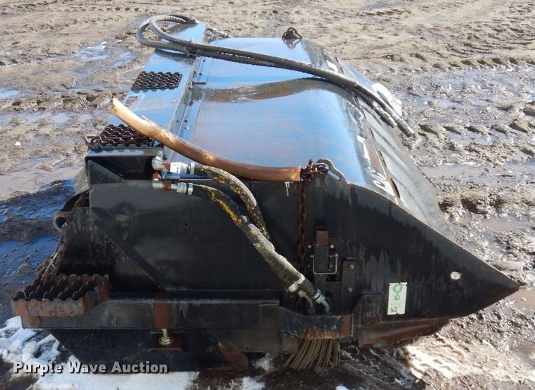 image for item KU9853 Caterpillar  skid steer sweeper