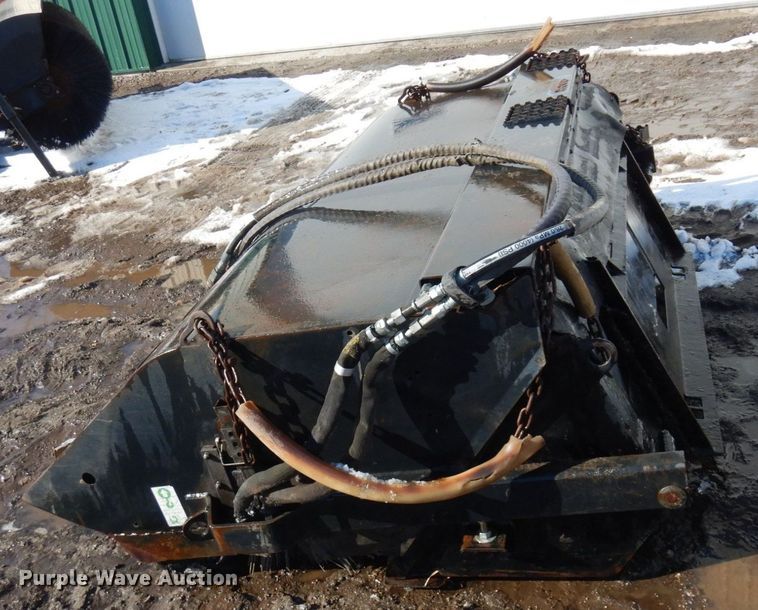 image for item KU9853 Caterpillar  skid steer sweeper