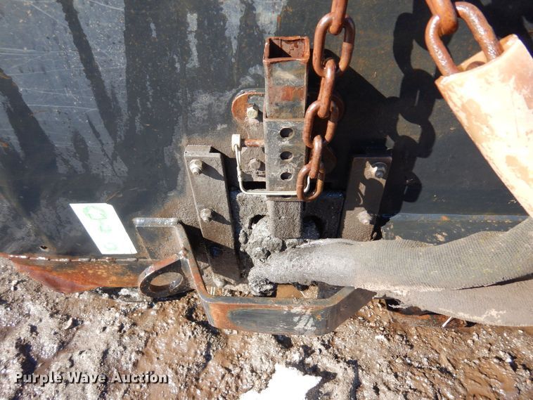 image for item KU9853 Caterpillar  skid steer sweeper