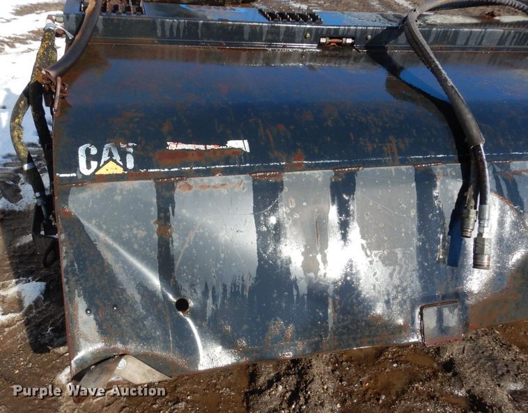 image for item KU9853 Caterpillar  skid steer sweeper