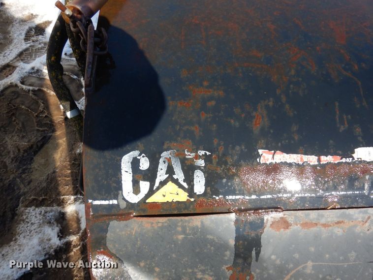 image for item KU9853 Caterpillar  skid steer sweeper