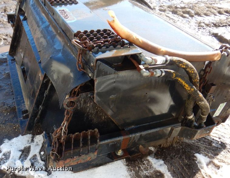 image for item KU9853 Caterpillar  skid steer sweeper