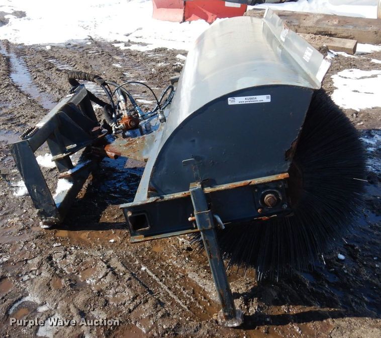 image for item KU9854 CID  89" W skid steer broom