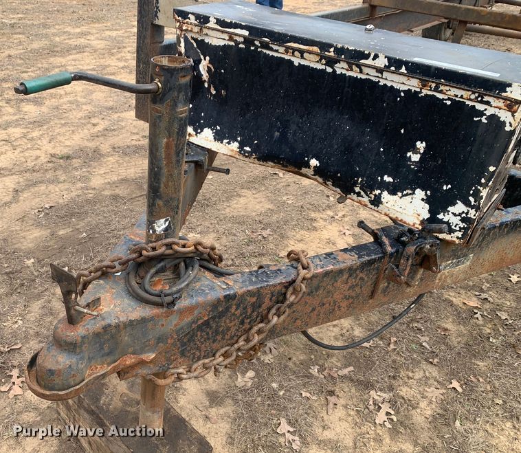 image for item KV9635 Shop built  pipe trailer