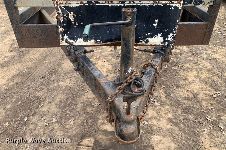 image for item KV9635 Shop built  pipe trailer