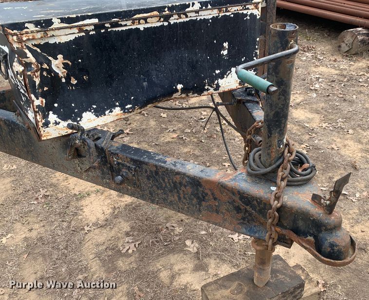 image for item KV9635 Shop built  pipe trailer