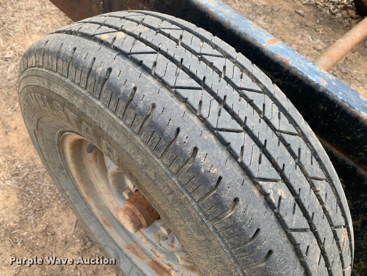 image for item KV9635 Shop built  pipe trailer