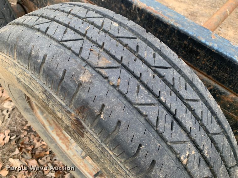 image for item KV9635 Shop built  pipe trailer