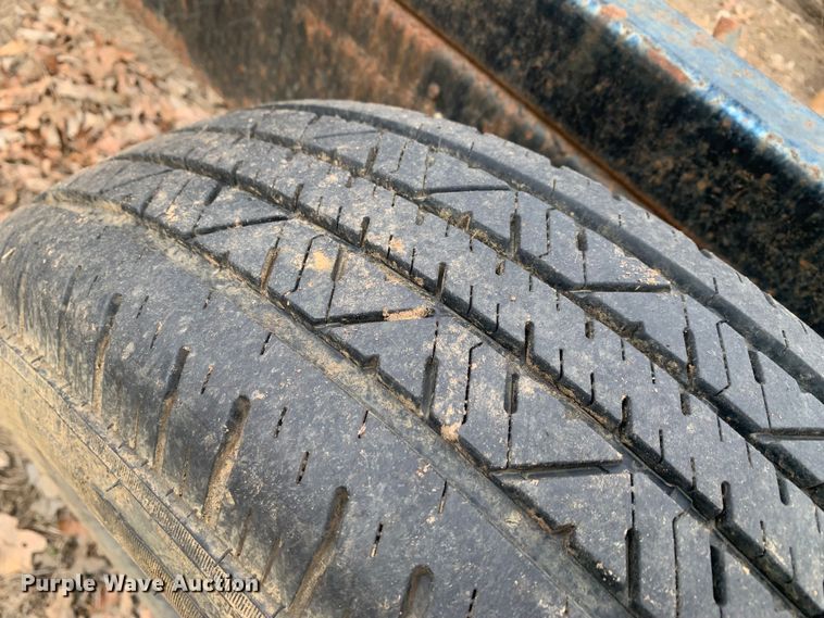 image for item KV9635 Shop built  pipe trailer