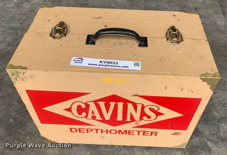 Cavins MCL depthometer in Cleveland, OK Item KV9653 sold Purple Wave