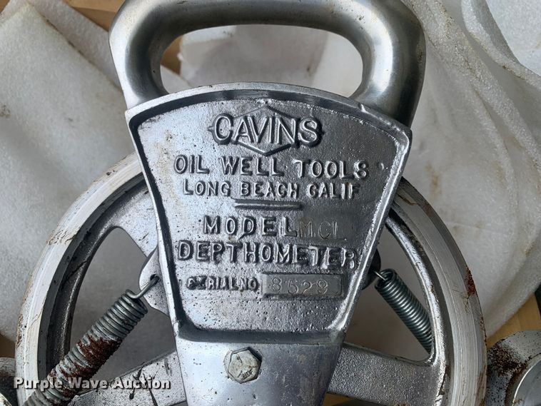 Cavins MCL depthometer in Cleveland, OK Item KV9653 sold Purple Wave