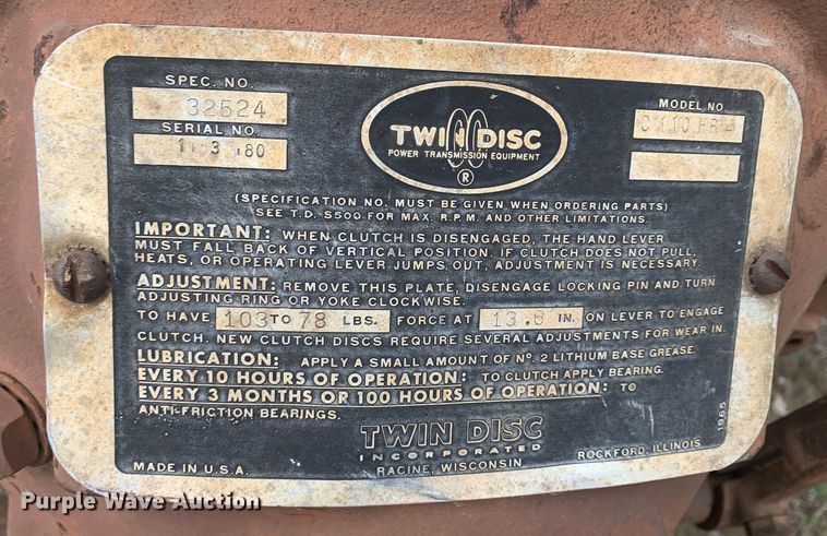 image for item KV9658 Arrow C66  engine